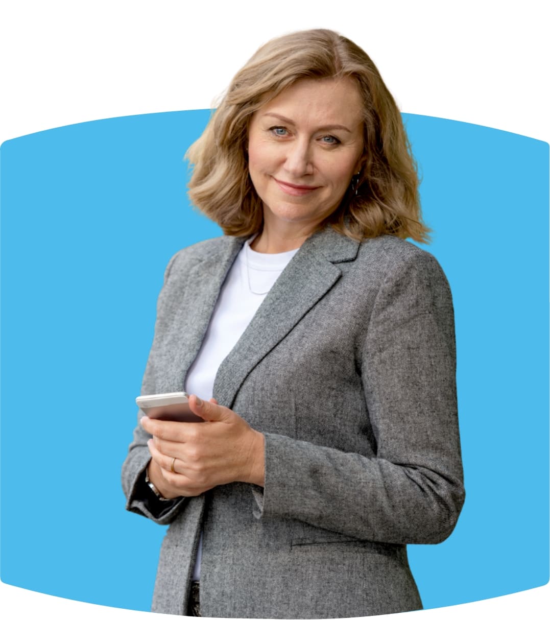 dirigeante d'entreprise satisfaite prestation duerp
